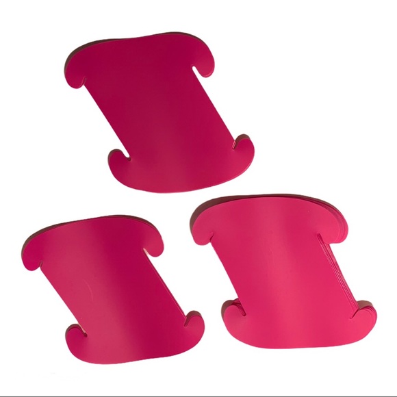 NOS Lampshade 3D Lantern Neon Pink 30 Piece Kit - Picture 6 of 6